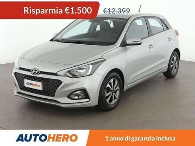 Usata Hyundai i20 75 CV (55 kW) 2019 Argento Utilitaria