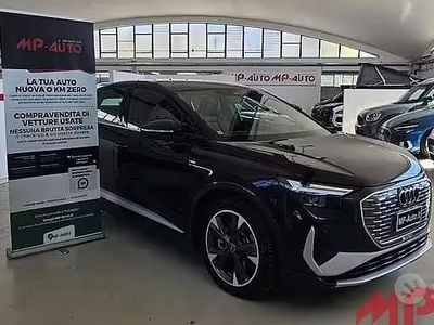 Usata Audi Q4 Sportback e-tron S-Line 219 kW (299 CV) 2022 Nero SUV
