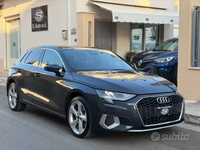 Usata Audi A3 Advanced 150 CV (110 kW) 2023 Grigio Berlina