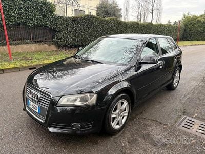 Usata Audi A3 Ambition 125 CV (91 kW) 2010 Nero Utilitaria