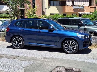 Usata BMW X3 M Sport 265 CV (194 kW) 2017 Blu/azzurro SUV