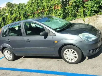Usata Ford Fiesta Ambiente 75 CV (55 kW) 2003 Grigio Utilitaria