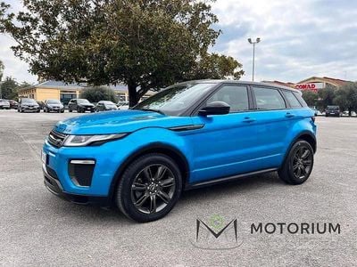 Usata Land Rover Range Rover evoque Landmark 179 CV (131 kW) 2018 Blu SUV