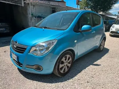 Usata Opel Agila Enjoy 86 CV (63 kW) 2010 Bluazzurro Utilitaria