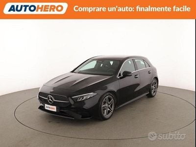 Usata Mercedes A180 AMG Line Premium 135 CV (99 kW) 2023 Nero Berlina