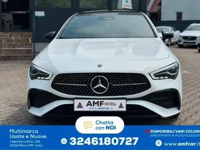 Usata Mercedes CLA200 AMG 163 CV (119 kW) 2024 Bianco Coupé