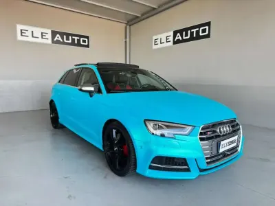 Usata Audi S3 310 CV (228 kW) 2018 Blu Berlina