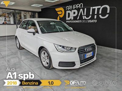Usata Audi A1 Sportback 95 CV (69 kW) 2018 Bianco Utilitaria