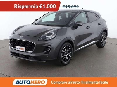 Usata Ford Puma Titanium 120 CV (88 kW) 2020 Grigio SUV