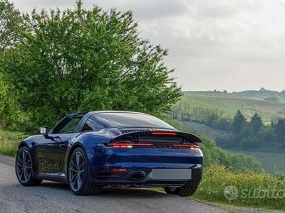 Usata Porsche 911 Targa 4 385 CV (283 kW) 2023 Blu Cabrio