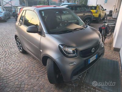 Begagnad Smart ForTwo Cabrio Passion 89 HK (65 kW) 2016 Grå Cab