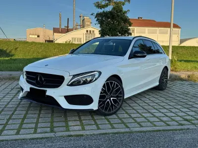 Usata Mercedes C200 Premium 136 CV (100 kW) 2016 Bianco Station wagon