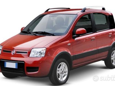 Usata Fiat Panda 2007 Rosso Utilitaria
