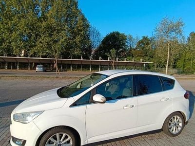 Usata Ford C-MAX Titanium 120 CV (88 kW) 2017 Bianco Monovolume