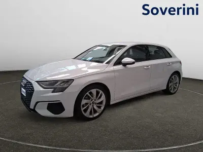 Usata Audi A3 Sportback Advanced 150 CV (110 kW) 2022 Bianco Utilitaria