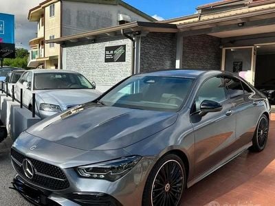 Begagnad Mercedes CLA200 AMG line 150 HK (110 kW) 2024 Grå Sportkupé