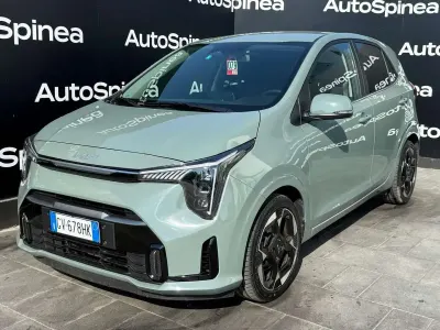 Usata Kia Picanto 63 CV (46 kW) 2024 Verde Utilitaria