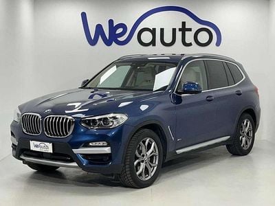 Usata BMW X3 Advantage 190 CV (139 kW) 2018 Blu/azzurro SUV