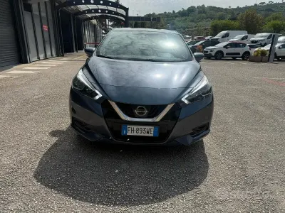 Usata Nissan Micra Acenta 71 CV (52 kW) 2017 Grigio Utilitaria