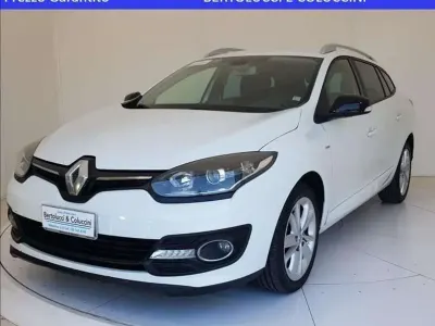 Usata Renault Mégane GrandTour LIMITED 110 CV (80 kW) 2016 Bianco pastello Station wagon