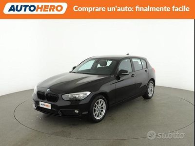 Usata BMW 116 Efficient Dynamics 115 CV (84 kW) 2018 Nero Utilitaria