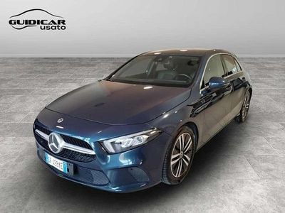 Usata Mercedes A180 116 CV (85 kW) 2021 Blu denim Berlina