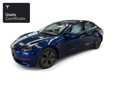 Usata Tesla Model 3 Long Range AWD 324 kW (441 CV) 2021 Deep blue metallic Berlina