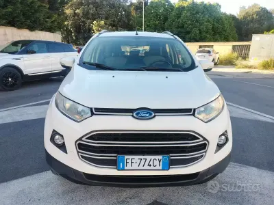 Usata Ford Ecosport Titanium 95 CV (69 kW) 2016 Bianco SUV