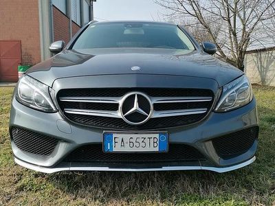 Usado Mercedes C250 Premium 204 CV (150 kW) 2015 Gris Familiar