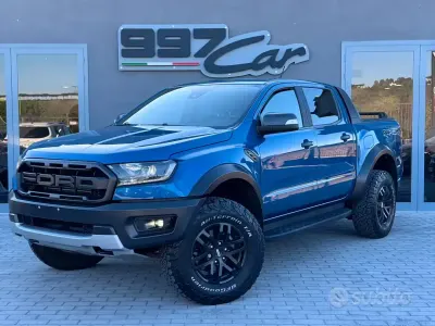 Usata Ford Ranger Raptor 213 CV (156 kW) 2020 Blu Pick-up