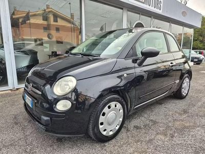 Usata Fiat 500 69 CV (50 kW) 2009 Nero Cabrio