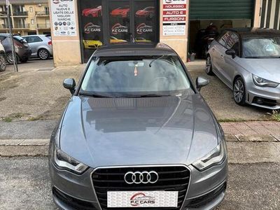 Usata Audi A3 Young 110 CV (80 kW) 2015 Grigio Berlina