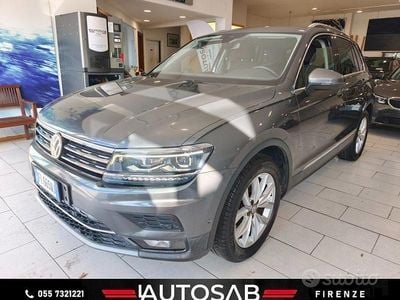 Usata VW Tiguan Style 150 CV (110 kW) 2017 Grigio SUV