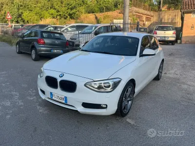 Usata BMW 116 116 CV (85 kW) 2015 Bianco Utilitaria