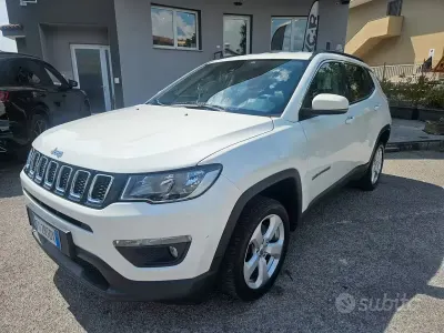 Usata Jeep Compass Limited 140 CV (102 kW) 2018 Bianco SUV