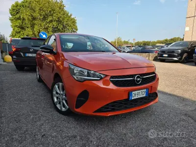 Usata Opel Corsa Edition 102 CV (75 kW) 2021 Arancione Utilitaria