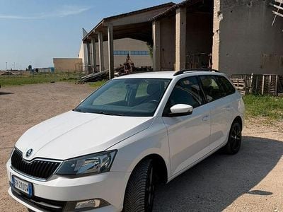 Usata Skoda Fabia 75 CV (55 kW) 2018 Bianco Station wagon