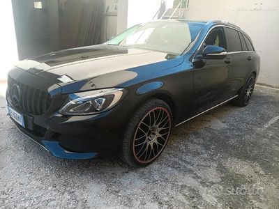 Usata Mercedes C220 2015 Nero Station wagon