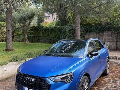 Usata Audi Q3 S-Line 150 CV (110 kW) 2019 Blu/azzurro SUV