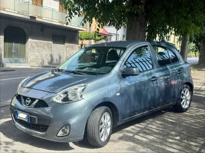 Usata Nissan Micra Visia 80 CV (58 kW) 2017 Grigio Utilitaria