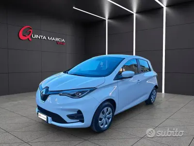 Usata Renault Zoe 50 kW (69 CV) 2020 Bianco Utilitaria