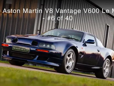 Usata Aston Martin Vantage 600 CV (441 kW) 2000 Blu Coupé