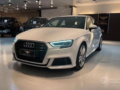 Usata Audi A3 Sport 190 CV (139 kW) 2017 Bianco Berlina