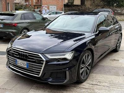 Usata Audi A6 Sport 204 CV (150 kW) 2021 Blu/azzurro Station wagon