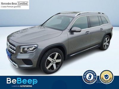Usata Mercedes GLB200 163 CV (119 kW) 2021 Grigio metallizzato SUV