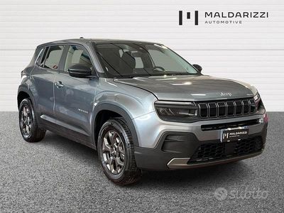 Usata Jeep Avenger Longitude 101 CV (74 kW) 2024 Grigio SUV