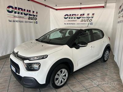 Usata Citroën C3 Feel 102 CV (75 kW) 2022 Bianco pastello Utilitaria