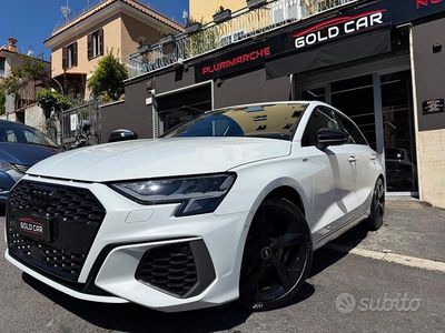 Usata Audi A3 S-Line 150 CV (110 kW) 2021 Bianco Berlina