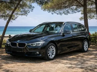 Begagnad BMW 318 143 HK (105 kW) 2014 Svart Kombi