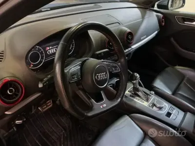 Usata Audi S3 Sportback 310 CV (228 kW) 2018 Bluazzurro Utilitaria